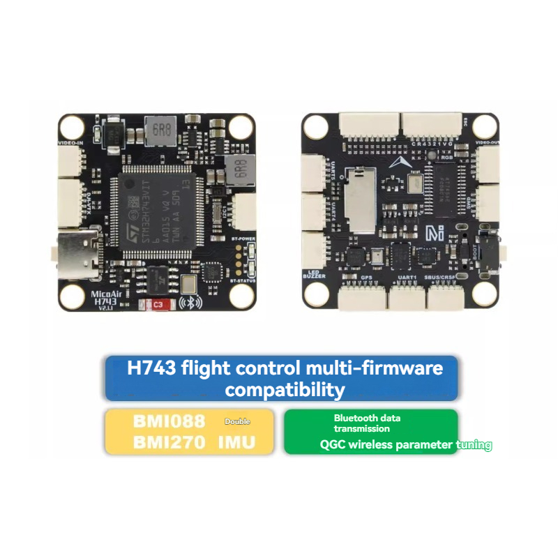 MicoAir743 V2 비행 컨트롤러 듀얼 IMU 블 - Drone Gimbal Controller 리뷰 및 가격