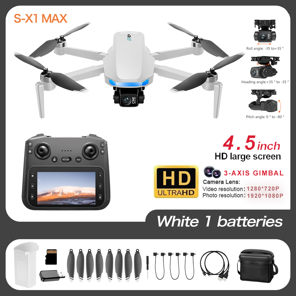 S-X1 Pro 4K GPS 드론 (3축 짐벌, 5G  - Jjrc Drone X12 리뷰 및 가격
