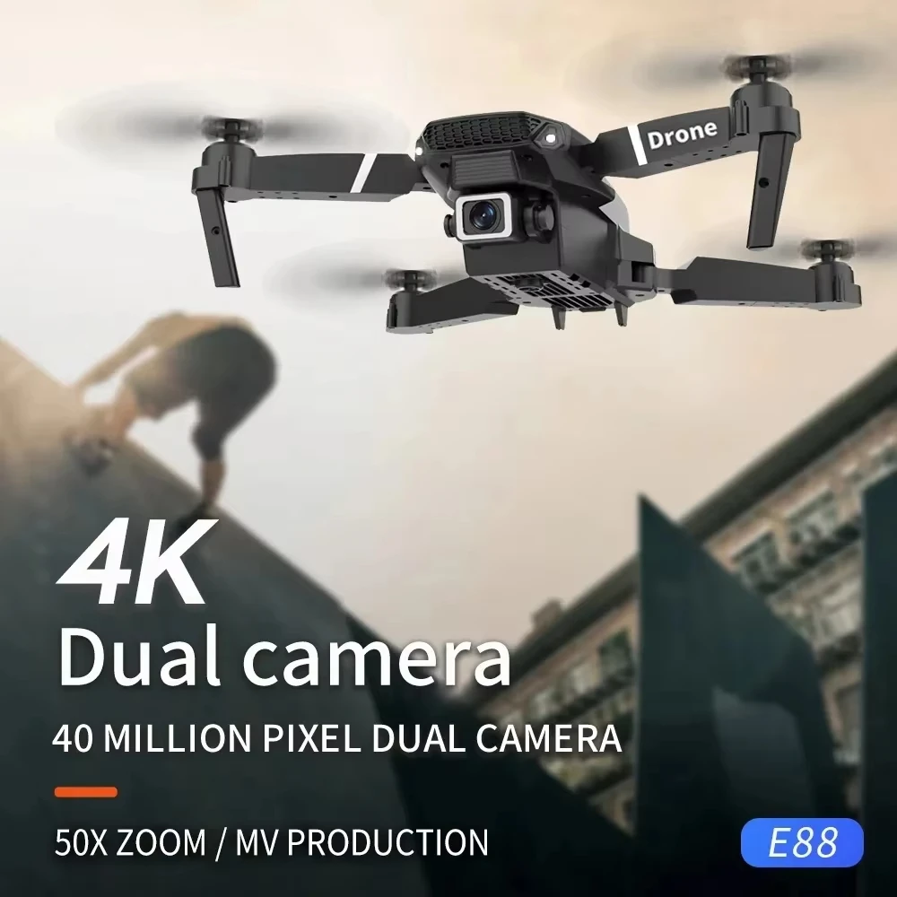 E88PRO 드론 8K 5G 전문가용 HD 듀얼 카메라 - Jjrc Drone X12 리뷰 및 가격